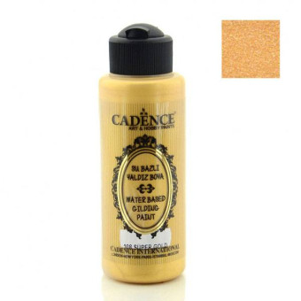 CADENCE АКРИЛНА БОЯ ЗА ПОЗЛАТЯВАНЕ 120 МЛ - SUPER GOLD 108