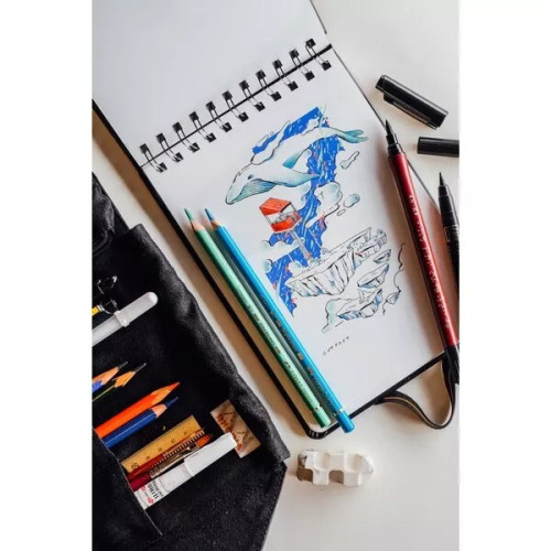 RHODIA TOUCH MIXED MEDIA BOOK 21/29,7 СМ, 250 ГР, 20 Л.