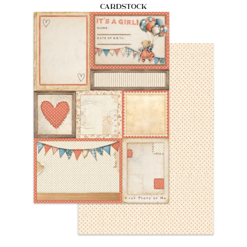 STAMPERIA BABY JUNK JOURNAL - SBJK12
