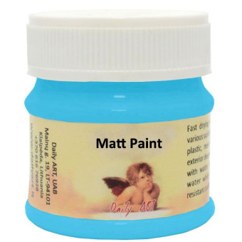 DAILY ART ACRYLIC PAINT MAT 50 ML - CELESTIAL BLUE