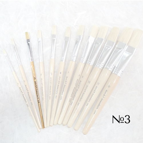 STANDARD BRUSH WITH SHORT HANDLE №3