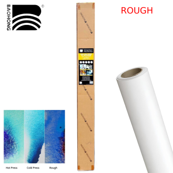 BAOHONG WATERCOLOR PAPER ROUGH 300 GSM 1.35/10 M
