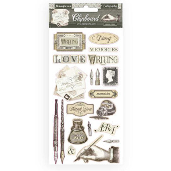 STAMPERIA CARDBOARD FIGURES FOR DECORATION 20 PCS. DFLCB14