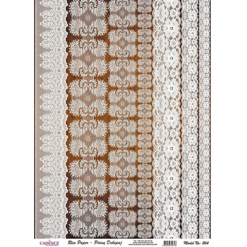 CADENCE DECOUPAGE RICE PAPER A4 - 264