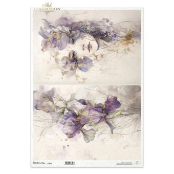 ITD COLLECTION ДЕКУПАЖНА ОРИЗОВА ХАРТИЯ А3 - R1541L