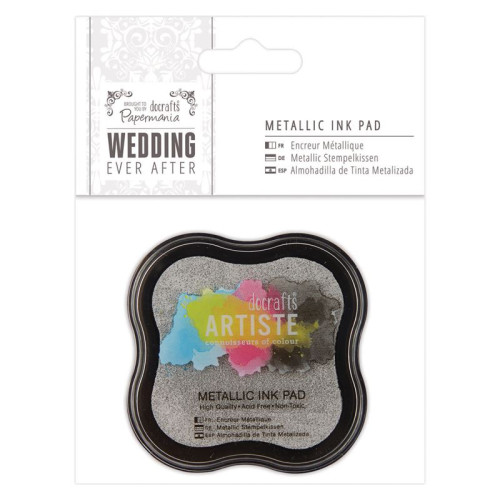 DOCRAFTS PIGMENTED TAMPON METALLIC SILVER - PMA 158350
