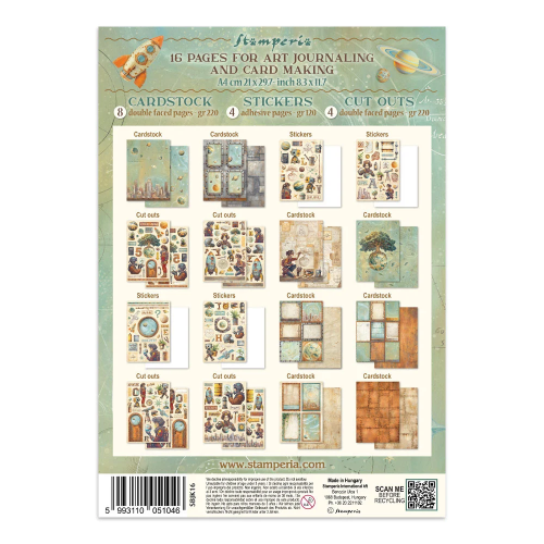 STAMPERIA A NEW BEGINNING JUNK JOURNAL - SBJK16