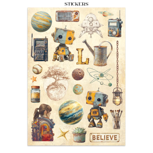STAMPERIA A NEW BEGINNING JUNK JOURNAL - SBJK16