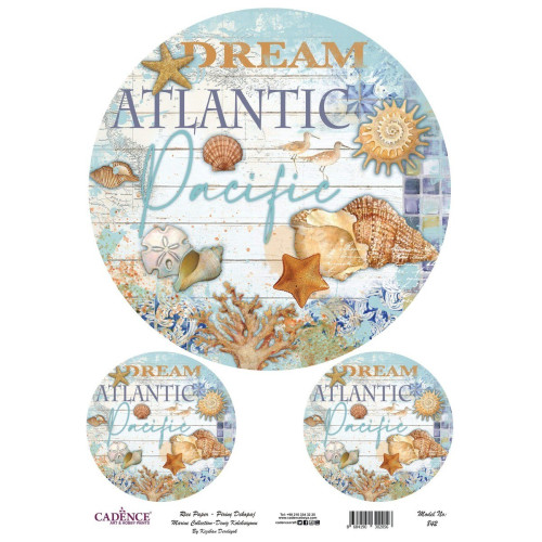 CADENCE DECOUPAGE RICE PAPER A3 - 842