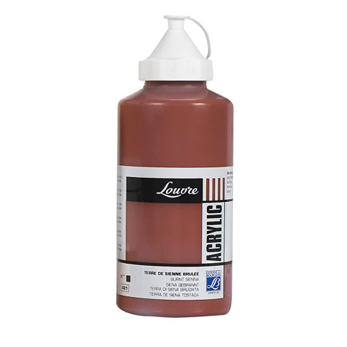 L&B АКРИЛНА БОЯ LOUVRE 750 МЛ - BURNT SIENNA 481