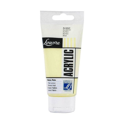 L&B ACRYLIC PAINT LOUVRE 80 ML - PALE LEMON 237