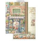 STAMPERIA ART OF TRAVELLING JUNK JOURNAL 8 КАРТИЧКИ 4 СТИКЕРА И 4 ИЗРЕЗКИ - SBJK18
