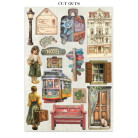 STAMPERIA ART OF TRAVELLING JUNK JOURNAL 8 КАРТИЧКИ 4 СТИКЕРА И 4 ИЗРЕЗКИ - SBJK18