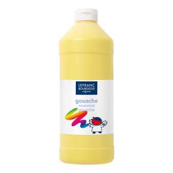 L&B TEMPERA PAINT 1 LITER - YELLOW 188513