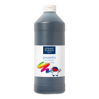 L&B TEMPERA PAINT 1 LITER - BLACK 188523