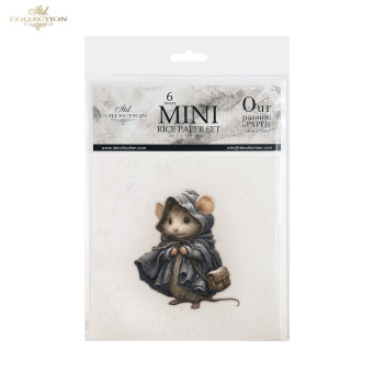 ITD COLLECTION MINI RICE PAPER К-КТ 6БР 14.8X14.8CM - RSM212