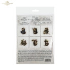 ITD COLLECTION MINI RICE PAPER SET 6PCS 14.8X14.8CM - RSM212