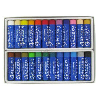 MUNGYO OIL PASTEL SET JUMBO MOPSJ-24