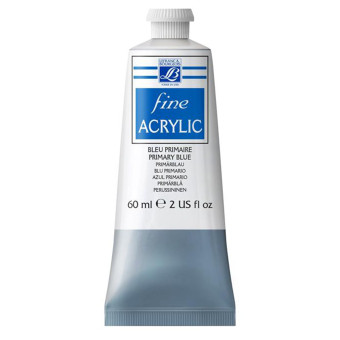 L&B АКРИЛНА БОЯ FINE 60 МЛ - PRIMARY BLUE 063