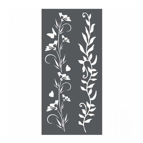 STAMPERIA MEDIA STENCIL - ШАБЛОН 12 Х 25 СМ - KSTDL25