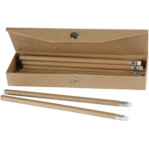 CREATIV CARDBOARD BOX FOR PENCILS 21/6/2.5 CM.