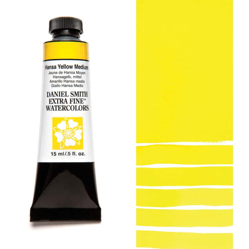 DANIEL SMITH АКВАРЕЛНА БОЯ 15МЛ - HANSA YELLOW MED 284600039