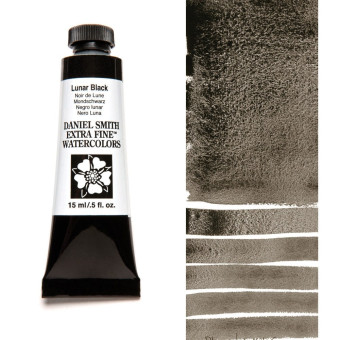 DANIEL SMITH АКВАРЕЛНА БОЯ 15МЛ - LUNAR BLACK 284600049