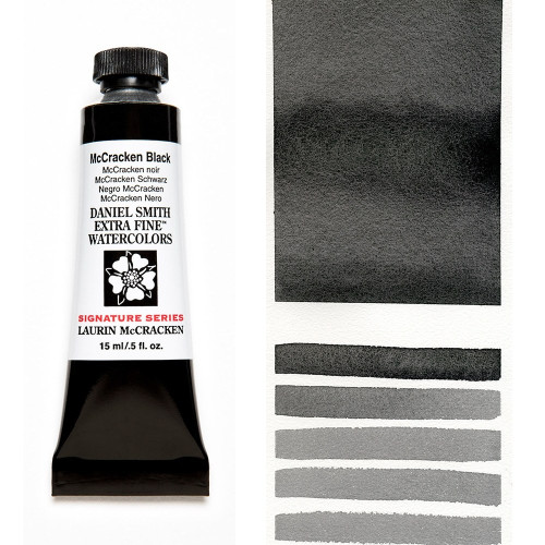 DANIEL SMITH WATERCOLOUR PAINT 15ML - MCCRACKEN BLACK 284600248