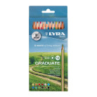 LYRA GRADUATE COLORED PENCILS SET 12 PCS.