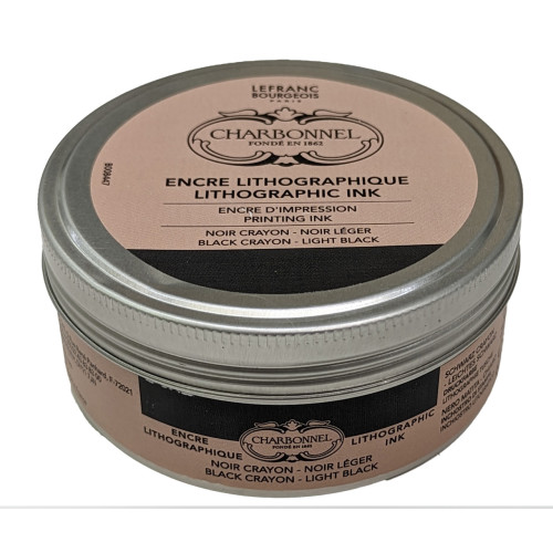 CHARBONNEL ЛИТОГРАФСКО МАСТИЛО ЧЕРЕН ПАСТЕЛ (LIGHT BLACK) 200 МЛ.