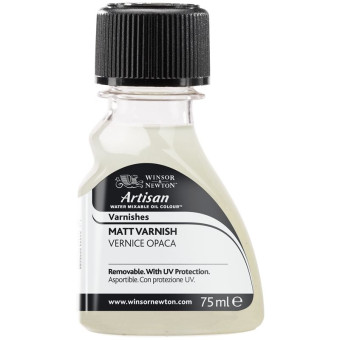W&N FINAL WATER-BASED OIL VARNISH 75 ML - MATTE