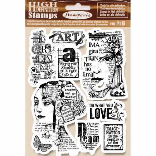 STAMPERIA HIGH DEFINITION STAMPS - ГУМЕНИ ПЕЧАТИ WTKCC164