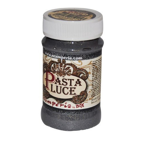 STAMPERIA PASTA LUCE 100 ML - 3D ПАСТА ARGENTO GLITTER