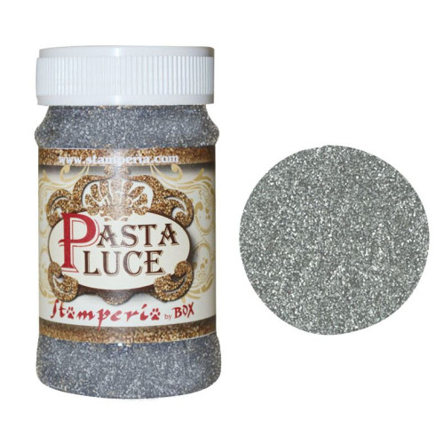 STAMPERIA PASTA LUCE 100 ML - 3D ПАСТА ARGENTO GLITTER