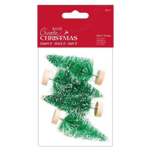DOCRAFTS CHRISTMAS TREES FOR DECORATION 4PCS. PMA356980