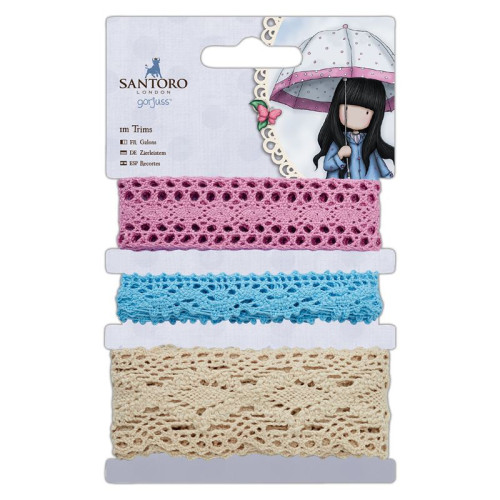 DOCRAFTS DESIGNER LACE 3 PCS. X 1 M. - GOR 358330