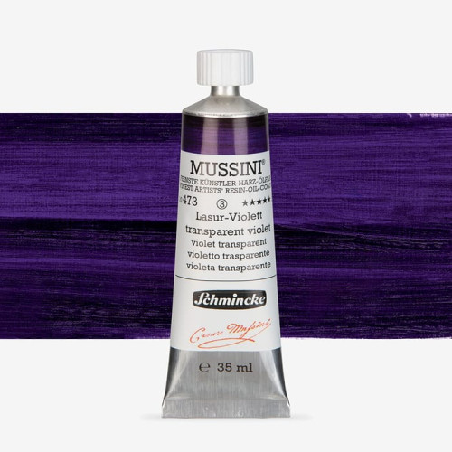 SCHMINCKE МАСЛЕНА БОЯ 35 МЛ MUSSINI TRANSPARENT VIOLET