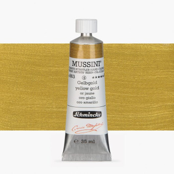 SCHMINCKE МАСЛЕНА БОЯ 35 МЛ MUSSINI YELLOW GOLD
