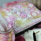 VIVA DECOR УНИВЕРСАЛЕН ШАБЛОН 30,5 Х 30,5 СМ - FLOWERS+MUSIC