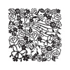 VIVA DECOR УНИВЕРСАЛЕН ШАБЛОН 30,5 Х 30,5 СМ - FLOWERS+MUSIC