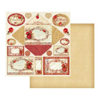 STAMPERIA DESIGNER CARDSTOCK 30.5/30.5 CM - SBB417