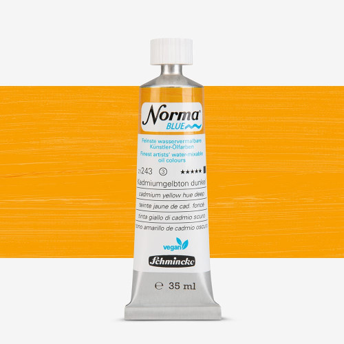 SCHMINCKE МАСЛЕНА БОЯ 35 МЛ NORMA BLUE CADM YELLOW HUE DEEP