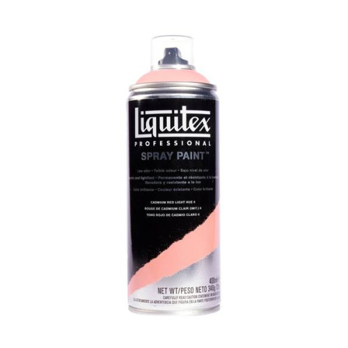 LIQUITEX PROFESSIONAL SPRAY PAINT 400 ML - CADMIUM RED LIGHT 6