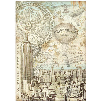 STAMPERIA DECOUPAGE RICE PAPER A4 - DFSA4700