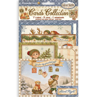 STAMPERIA SILENT NIGHT CARDS COLLECTION - SBCARD48