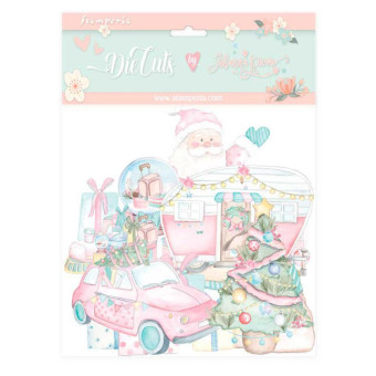 STAMPERIA КАРТОНЕНИ ФИГУРКИ ЗА ДЕКОРАЦИЯ DFLDC49