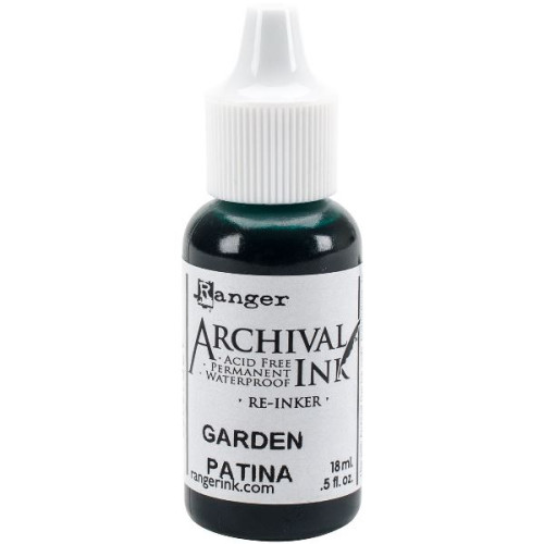 RANGER ARCHIVAL PERMANENT INK 18 ML - GARDEN PATINA