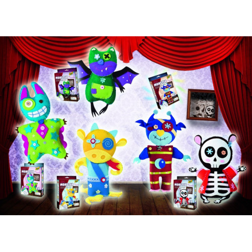 FOLIA LITTLE MONSTER FRIENDS - GARY 21PARTS
