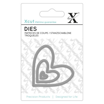 DOCRAFTS DIES FOR CUTTING - NESTING HEARTS XCU 503638
