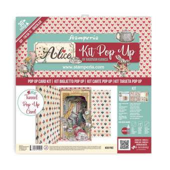 STAMPERIA POP UP KIT 3D CARD - SBPOP04